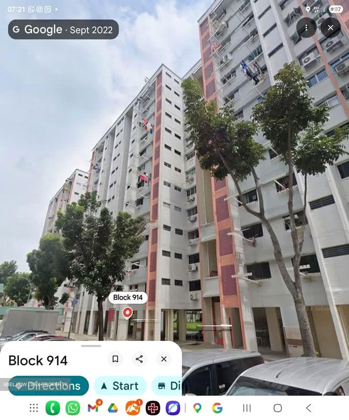 Blk 914 TAMPINES PALMSVILLE (Tampines), HDB 3 Rooms #534481871